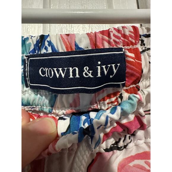 Crown And Ivy Swim Trunks Pink Flamingo Men’s Size XL Shorts - Picture 3 of 9